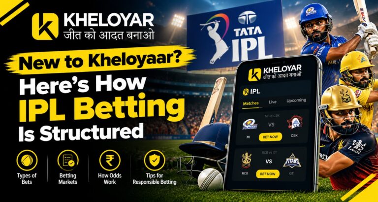 New to Kheloyaar Here's How IPL Betting Is Structured