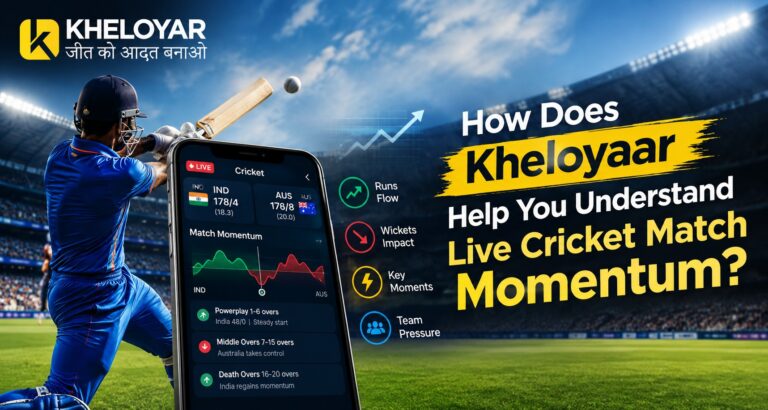 How Does Kheloyaar Help You Understand Live Cricket Match Momentum